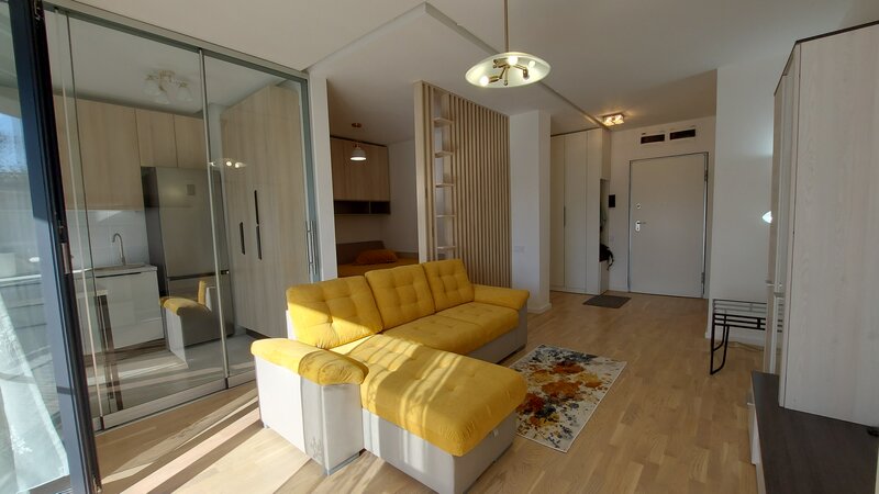 Tineretului, Timpuri Noi, garsoniera studio lux, parcare.